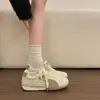 Zapatillas de entrenamiento alemanas de suela plana para mujer 2026 nuevo resorte versátiles populares zapatillas deportivas casuales con cordones Zapatos Forrest Gump zapatillas blancas