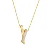 Collar Desconocido para Mujer Colgante de Doble Anillo Anillo Cruzado Estilo Famoso de Internet ins Cadena para Clavícula de Lujo Ligero de Nicho para Verano