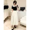 Looks de Verão São Combinados com um Conjunto Completo de Tops e Saias Bonitos Estilo Coreano Início do Verão Estilo Universitário