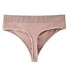 Algodão Crotch sem costura mulheres cuecas G-string Sexy Yoga Sports Fitness One-piece Mid-cintura triângulo T-calças Verão