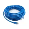 Cable de red de conexión para computadora al por mayor de 1 m a 50 m, cable de red de par trenzado de 8 núcleos, puente preformado con mecanismo RJ45