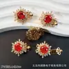 Pulsera Brazalete Collar Joyería de Copo de Nieve con Cierre de Cuentas DIY Corte Rosa Milenio Zirconia
