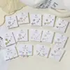 Pendientes Geométricos Originales de Estilo Casual para Mujer, Diseño de Lujo Accesible, Chapado Ecológico Aguja de Plata S925 Tienda Accesorios de Compra al por Mayor