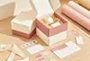 Caja de color de papel corrugado creativa y de regalo, caja de exhibición pequeña de cartón corrugado, caja de avión de cartón corrugado, caja con fondo de clip, empaque de caja de color pequeña