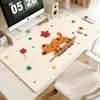 Alfombrilla de Ratón de Dibujos Animados, Alfombrilla de Escritorio de Aspecto Elegante, Alfombrilla para Teclado de Computadora, Alfombrilla Protectora de Escritorio Linda y Ampliada para Estación de Trabajo de Oficina