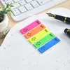 Notas Adhesivas Transparentes Creativas para Mascotas al por Mayor, Pegatinas de Índice de Flecha Lindas, Pegatinas de Diario Coloridas Estilo Ins