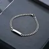 Pulseiras de casal em aço inoxidável, estilosas e únicas, com um estilo punk retrô e hip-hop, e elas não desbotam