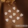 Arte de Uñas Rosa Aleación Goteo de Aceite Corazón Decoraciones para Uñas Estilo Japonés Corazón en Uña Uñas Postizas Decoraciones para Uñas Corazón Cruzado