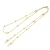 Cadena Metálica para Gafas Transfronteriza Europea y Americana para Mujer, Cordón Anticaída de Alta Gama, Accesorio de Cadena de Moda para Viajeros