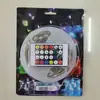 Cadena de luces LED de control de punto de tres hilos, luz mágica con cable de cuero Bluetooth inteligente, luz de música, luces de ambiente para decoración navideña