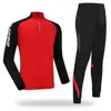 Ropa de Fútbol para Niños y Adultos Traje Otoño Niños Fútbol Ropa de Secado Rápido Estudiantes de Primaria Niñas Ropa de Equipo de Entrenamiento para Competición Deportiva
