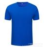 Camiseta de algodón verde de verano 2022, venta al por mayor, color liso, sencilla, de manga corta, de tubo recto, para hombre