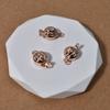 Colar fecho acessórios handmade diy ferramentas agulha e linha extensão cadeia s925 fivela de prata fio de algodão