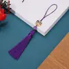 Dança do leão, tendência nacional, borla estilo Suzhou, poliéster com contas, estilo chinês antigo, marcador de página Hanfu, sachê, acessórios DIY para bolsas e caixas, venda direta