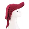 Sombrero de Estilo Primavera-Verano Transfronterizo con Visera y Lazo, Sombrero de Protección Solar y Capilar para Exteriores con Cinta, Sombrero de Sol Jdt-234F