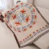 Manta para Sofá Estilo Nórdico American Graffiti Funda Antipolvo para Sofá Funda de Tela para Sofá de Cobertura Total Mantel Manta Decorativa para B&B