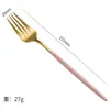TEMU Cruzamento Aço Inoxidável Português Colher de Mesa Garfo Faca Colher de Chá Colher para Beber Sopa Faca de Bife Conjunto de Talheres