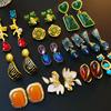Zhonggu brincos vintage clássico all-match brincos nicho luz luxo High sense Yiwu joias personalização atacado