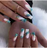 Set de Arte para Uñas Más Vendido en Europa y América, 24 Piezas, Moderno y Realza el Cutis, Colección Chica Picante, Línea de Fuego Brillo Uñas Postizas de Larga Duración Venta al por Mayor