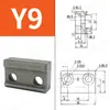 Bloque de Carril de Guía Lineal Bloque de Fijación de Carril para Máquina-Herramienta Placa de Presión Pórtico k3y4y5t1t2t3 Tipo Bloque de Cuña