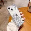 Funda de Teléfono de Nicho Estilo Francés Lavanda 18Pm Estilo Pastoral Fresco Estampado Minimalista Pintura UV Cubierta de Teléfono en Stock para Envío Inmediato