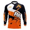 Traje de descenso de verano 2023, transpirable y absorbente de sudor, para motociclismo de cross-country, para hombre y mujer, de manga larga, fino, para pesca en bicicleta de montaña