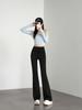 Pantalones de Nuevo Estilo 2025 Cepillados de Alta Gama con Diseño de Retazos para Mujer, Adecuados como Ropa Exterior, Pantalones de Yoga, Pantalones Acampanados y Pantalones Deportivos para Mujer
