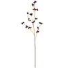 Ramas Artificiales Grandes de Mora, Frutos de Mora, Frutos Dorados, Ramas para Decoración del Hogar, Ramas Largas con Frutos para Decoración del Hogar, Decoración para Arreglos Florales