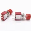 Interruptor de botão 3A 250V interruptor basculante pequeno interruptor de botão interruptor de botão de reset PS-102