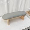 Reposabrazos de Manicura de Madera Estilo Ruso, Tapete de Mesa Estilo Simple, Altura Ajustable, Puede Sostener Lámpara UV, Aspiradora, Dedicado para Tiendas de Herramientas de Uñas