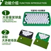 Caixa de armazenamento de bolas para campo de prática de golfe mais vendida internacionalmente, recipiente de bolas para tapete de treino de golfe, recipiente de bolas de silicone
