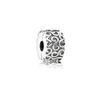 Pandora cobre blanco plateado cuentas de Magnolia Corona hielo giro hebilla fija cuerda cuentas accesorios DIY