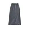 Novedades para otoño/invierno 2026: Conjunto de suéter 100% cachemira pura, conjunto de dos piezas de chaleco de punto sin mangas y falda, estilo delicado