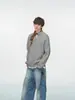 Suéter de Manga Larga Transfronterizo, Estilo Harajuku Perezoso para Hombre, Nueva Moda de Otoño, Versátil Simple Ins Tendencia de Temperamento Literario