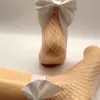 Calcetines de Malla con Lazo y Cordones Japoneses Calcetines de Princesa Calcetines de Malla Blancos Coreanos Calcetines para Mujer