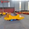 Trilho de manuseio entre oficinas Carrinho móvel Controle remoto Manuseio de bobinas Carro de trilho de solo Trilho de toque deslizante Carro plataforma giratória