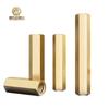 Columna de cobre hexagonal de doble paso, tuerca hexagonal de cobre, soporte de chasis, columna de aislamiento, placa base, columna hexagonal de aislamiento M3