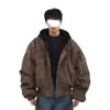 Jaqueta Estilo Fresco Primavera e Outono 2026 para Homens, Marca Tendência Ins High Street, Estilo Hong Kong, Estilo Harajuku Japonês, Versão Coreana, Jaqueta Tendência de Caimento Solto