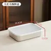 Caja de Conservación de Acero Inoxidable de Grado Alimenticio, Caja Engrosada para Refrigeración y Congelación, Caja Comercial para Almacenamiento de Alimentos, Caja de Almacenamiento para Picnic y Camping