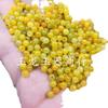 Jade jade amarillo jade cuentas jade cuentas sueltas amarillo fluorescente pulsera collar accesorios cuentas de jade hechas a mano venta al por mayor
