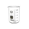Vaso de precipitados de vidrio engrosado con asa, vaso medidor a escala de laboratorio, 250 ml, 500 ml, vaso de agua con asa, venta al por mayor