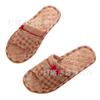 Zapatillas de algodón y lino estilo europeo para salón de belleza al por mayor, suela de tendón de res, zapatillas para el hogar para suelo de madera para parejas, verano, Cuatro Estaciones