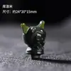 Jade Hetian Natural Material Fino Tallado Finamente Calabaza Tridimensional Buda Maitreya Dios de la Riqueza Colgante Zodiaco de Jade Dibujo Animado Colgante