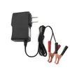 Cargador de batería de motocicleta para coche 12v1000ma batería de pulverizador 6v1a batería de plomo-ácido inteligente 12v1a