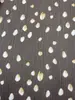 Tela de gasa plisada impresa de alta calidad con estampado floral pequeño para ropa de mujer, vestidos, accesorios y bufandas