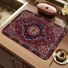 Tapete de Cozinha Amazon Transfronteiriço de Lama Diatomácea Boho, Espessado, Isolante, Drenante, para Lavagem de Vegetais, Absorvente, Antiderrapante