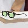 Óculos de Sol Quadrados Artesanais Estilo Japonês Astaire Transfronteiriços Jm Óculos de Sol para Foto na Praia Material de Fibra de Acetato