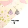 Pingente de Joaninha Esmaltado Desenho Animado Liga para Acessórios de Joias DIY Pulseira Colar Brinco Pingente Materiais Artesanais Atacado