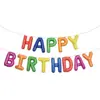 Globos de Letras Feliz Cumpleaños Globos de Feliz Cumpleaños para Niños Decoración de Fiesta de Cumpleaños Sensación de Alta Gama