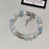 Pulsera de mariposa Helen ~ Pulsera con impresión de cuatro mariposas azules Diseño de nicho Antigua novia estudiante Guofeng Mano